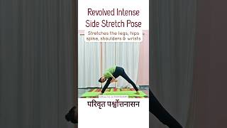 Parivritta Parshvottanasana for Overall Strength #shorts