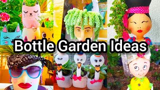 Waste Bottle Garden Ideas | Garden ideas