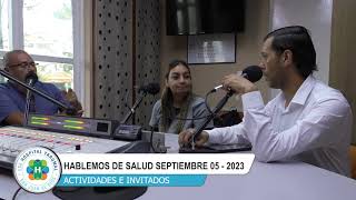 💊🩺HABLEMOS DE SALUD👨‍⚕️ | 05 DE SEPTIEMBRE DE 2023