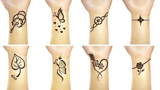 Latest mehndi designs for Eid | Simple bracelet mehndi design for Eid| New mehandi designs for Eid|