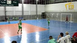 Tuna luso x PSC.  Paraense futsal 2024