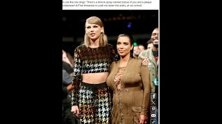 Kim K the bully. Taylor Swift kick to the K