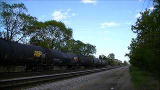 1080p HD: CP Trains at River Grove IL. 5/12/13