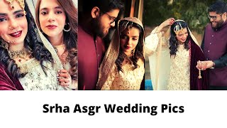 Srha Asgr Wedding Pics