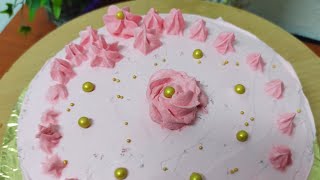 Strawberry Forest Cake|#shorts #beautifulcake Shorts|Strawberry designs Cake |🍓Cake|#strawberrycake