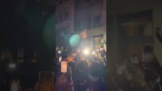 Lil uzi vert crowded at NYC shooting music video #shorts #shortsfeed #short #liluzivert