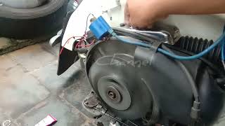 Tes Nyala vespa Pake CDI RC || Upgrade pengapian Vespa part 3