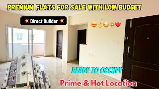 💥Low budget Premium flats for sale Ambattur😍 Ready to occupy👌🏽Don't Miss  #danjrvlogs #2bhk #chennai