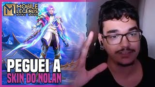 PEGUEI A 11/11 DO NOLAN NESSE SABADO!! TOKENS DEU BOM DEMAIS | MLBB