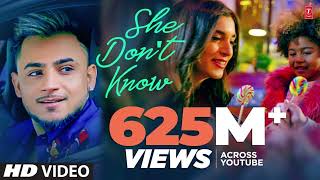 She Don't Know: Millind Gaba Song | Shabby | New Hindi Song 2019 | Latest Hindi Songs