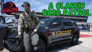 A Classic BCSO Patrol  - RedlineRP