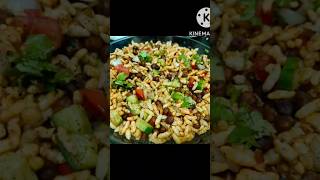 Bhelpuri Chaat recipe/chana chaat recipe easy homemade Murmure street style #yt#trending #shorts