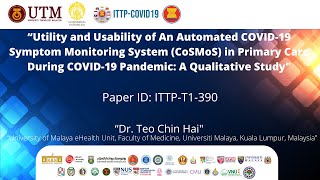 ITTP-T1-390 Dr. Teo Chin Hai