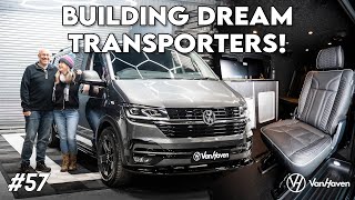 BUILDING DREAM TRANSPORTERS! || VAN HAVEN