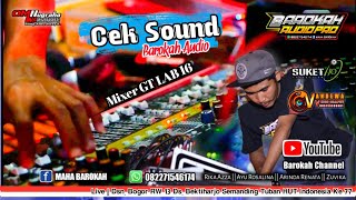 CEK SOUND Barokah Audio Tuban🔊 " MENUNGGU "(Ridho Roma) 🎶 Om Nugraha GT LAB 16 RDW