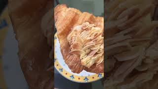 Delicious Croissant Almonds 🥐 #mukbang #asmr