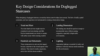 Design of Doglegged Staircase