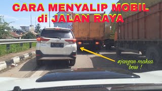 CARA MENYALIP MOBIL di JALAN RAYA | PEMULA #cara  #caramenyalipmobil #tipsmenyalipmobil #cozymind