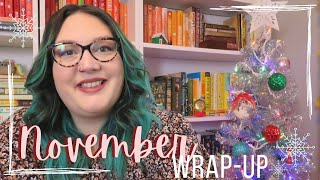 NOVEMBER READING WRAP-UP | VLOGMAS DAY 3