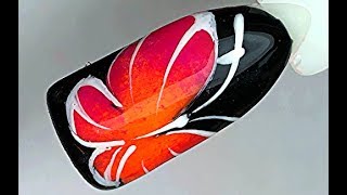 БАБОЧКА ПИГМЕНТАМИ / ДИЗАЙН МАНИКЮРА / The Best Nail Art Designs