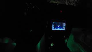 2006 Subaru WRX Interior Multi Color LEDs with Music Sense