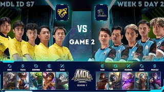 Yasbih vs Onic Prodigy GAME 2 | MDL ID S7 Week 5 Day 2 | Regular Season