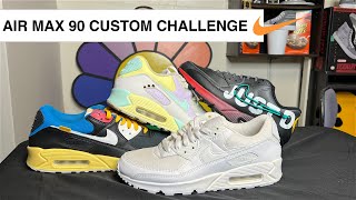 AIR MAX 90 CUSTOM DESIGN CHALLENGE | VISIONARYKICKZ