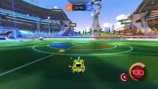 Rocket league avec la team