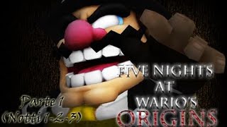 Five Nights at Wario's Origins-Parte 1 (Notti 1-2-3)