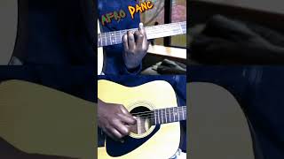 Afro Dance Guitar Arpeggios technic #guitar #guitartutorial