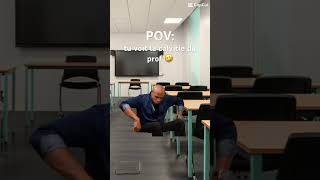 POV: tu voit la calvitie du prof 🤣