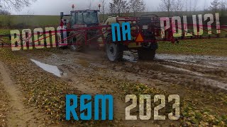 🔥Case nie dał rady?🔥Case vs góra!?🔥WTOPA?!🔥 MOKRY RSM GR.Marciński🔥Case farmall110c &Hardi🥰