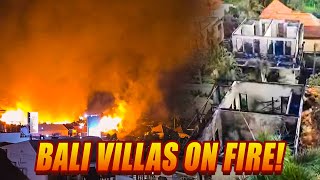 MASSIVE FIRE IN SEMINYAK BALI