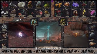 Краткая версия - Фарм ресурсов - Камбионский Дрейф - Деймос │#WarFrame #KARPALMAN