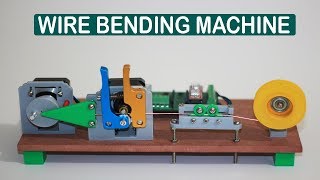 DIY Arduino based 2D wire bending machine