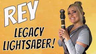 NEW REY LEGACY LIGHTSABER REVIEW!