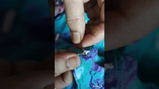 How to stitch a hook on any cloth//Easy stitch//Easy Fix//DIY//Home hacks//Fashion//