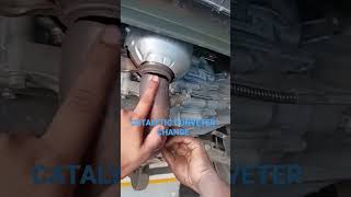 CATALYTIC CONVETER CHANGE PROBLEM KA SOLUTION... #automobile #tata #car #tataharrier #tatamotors