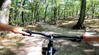 Biely kríž, hrad Biely Kameň | #mtb Malé Karpaty