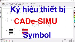 Hướng dẫn cách lấy thiết bị trong CADe-SIMU | Symbol in CADe-SIMU