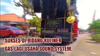 WOW..SUKSES USAHA KULINER "SOTO MBOK JAS" GAS LAGI LEBARKAN SAYAP USAHA SOUND SYSTEM "JSS AUDIO".