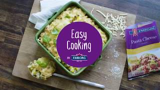 EASY Cooking by Emborg - Cheese and corn pasta bake