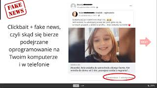 Fakenewsy w internecie - webinar dla seniorów