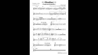 Danzon ocotlan - banda la picosa banda hernandez (partitura) #partitura #musicscore