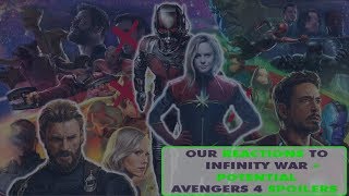 Our Reactions to Infinity War + Potential Avengers 4 Spoilers | A Sweaty Discussion