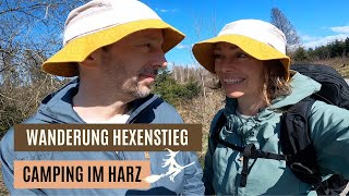 Wanderung am Hexenstieg Harz 🧙🏻‍♀️ | Camping im Harz 🏕