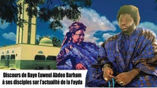 Message de Cheikh Baye Euuwal Baye au Disciples