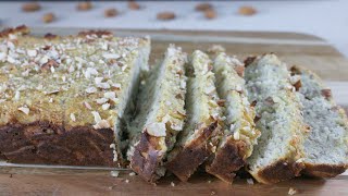 Banana Almond Bread Recipe | Banana Bread with Almond Flour | Banana Nut Bread Recipe