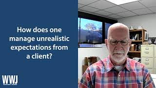 Marvin F. Glotfelty, RG, on Managing Unrealistic Client Expectations | NGWA: Industry Connected