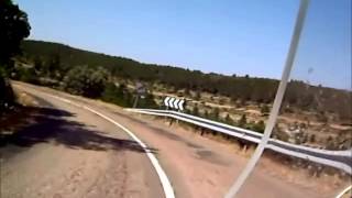 BMW G650GS  - Curveando por Ciudad Real...